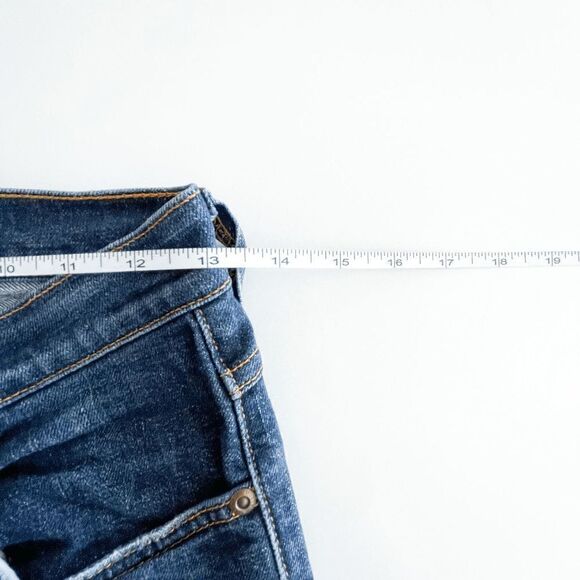 NUDIE Jeans Tube Tom Organic Aged Ink Blue Women’s Tag Size 26x34 - Picture 9 of 14